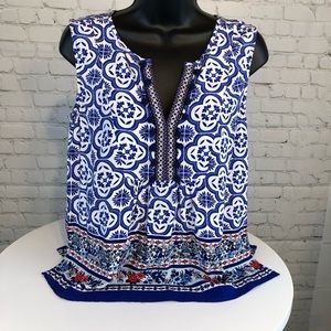 Daniel Rainn Ladies Sleeveless top. Small. 0011